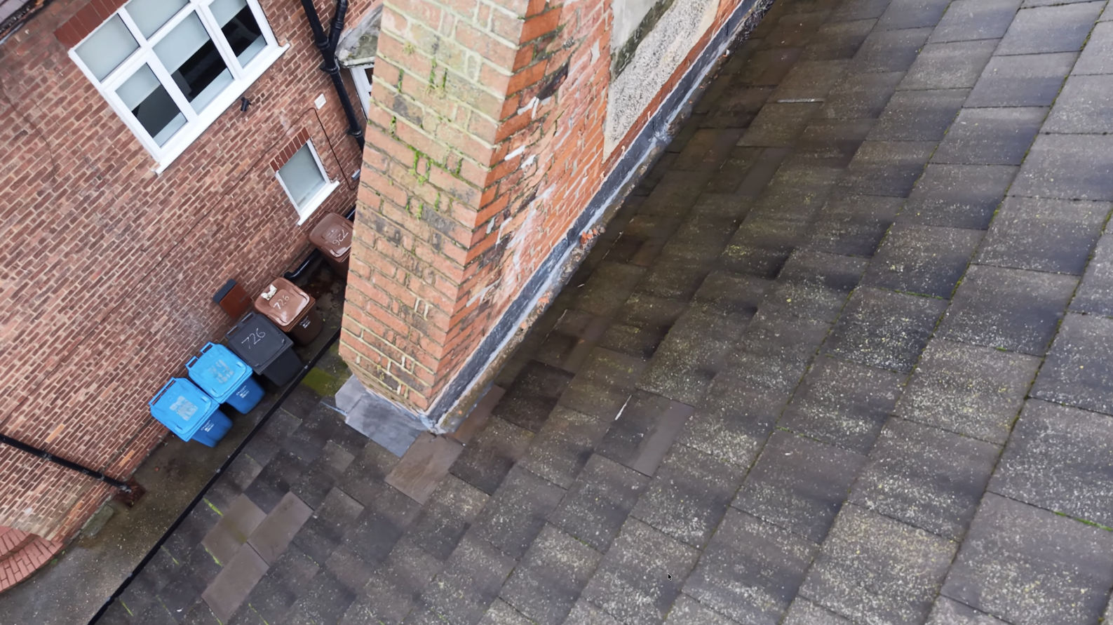 Drone roof inspection in East Yorkshire